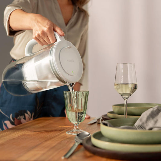 Glass Jug 2.5L + 1 Filters Included