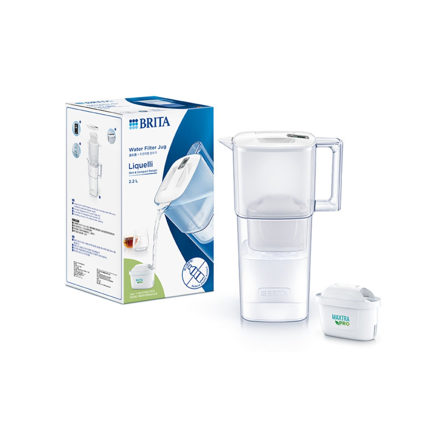 Liquelli 2.2L + 1 Filters Included