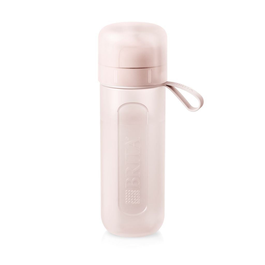 Water Filter Bottle 600ml + 2 Filters Included /Active/ Mauve