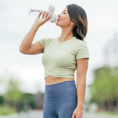 Water Filter Bottle 600ml + 2 Filters Included /Vital/ Mauve